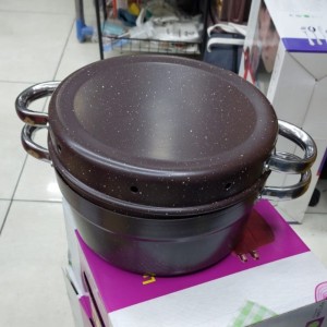 طنجرة قالب كيك جرانيت داخون 26 سم طنجرة قالب كيك جرانيت داخون 26 سم