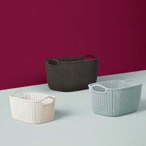 سله ملاقط غسيل بلاستيك ملون