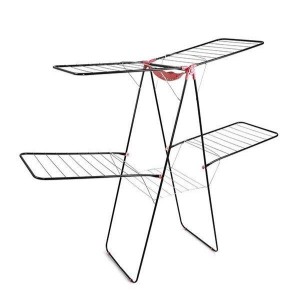 منشر غسيل طابقين ملون معدن ثقيل مقاس 60 × 160 منشر غسيل طابقين ملون معدن ثقيل مقاس 60 × 160