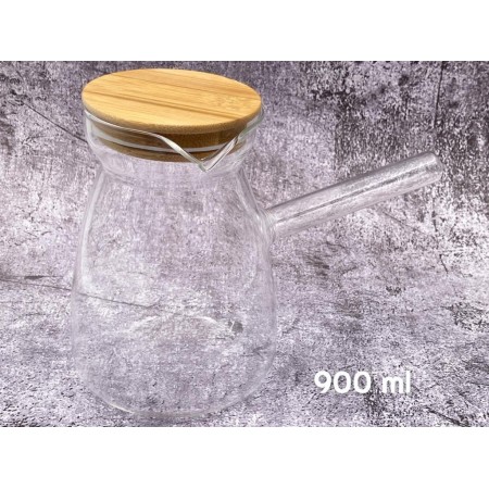 طقم غلاية بايركس 3 احجام - غلايات زجاج مع غطاء طقم غلاية بايركس 3 احجام - غلايات زجاج مع غطاء