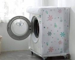 وجه غسالة نايلون شفاف ملون اتوماتيك فل 7 - 9 كيلو وجه غسالة نايلون شفاف ملون اتوماتيك فل 7 - 9 كيلو