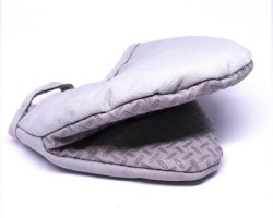 مساكة كف ساخن للاصابع - قبضة قماش مع حبيبات سيليكون للصواني مساكة كف ساخن للاصابع - قبضة قماش مع حبيبات سيليكون للصواني