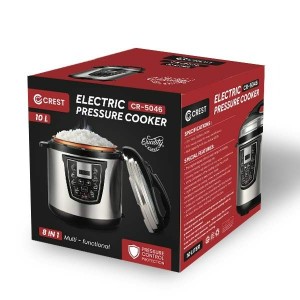 طنجرة ضغط 8 لتر المنيوم 8 برامج بتكنولوجيا التحكم الذكي CR-5045