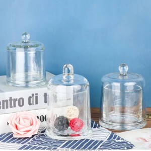سكرية / مضيفة / علبة تقديم / علبة شموع زجاج مع غطاء شكل قبة جالاكسي GALAXY LAV لاف سكرية / مضيفة / علبة تقديم / علبة شموع زجاج مع غطاء شكل قبة جالاكسي GALAXY LAV لاف