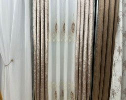 ستائر تتيوس لون كبتشينو