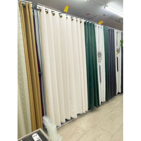 ستائر كريب لون بيج ستائر كريب لون بيج