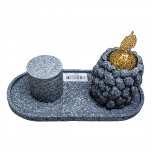 طقم مبخرة عظم شكل قبة