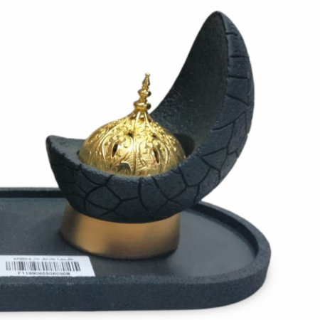 طقم مبخرة عظم شكل هلال