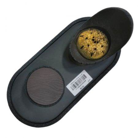 طقم مبخرة عظم شكل هلال