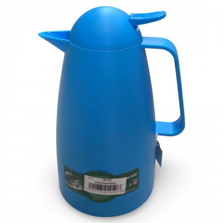 ثيرموس قهوة ساخن - بارد بلاستيك مع كبسة ويد شكل مستطيل سادة