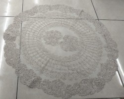 شرشف مليسا مدور طاولة وسط كورنر مقاس 85 × 85 