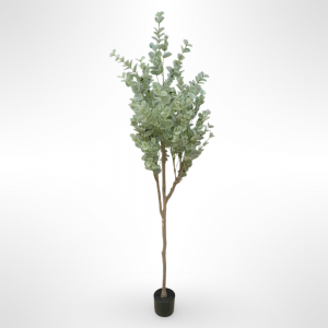 قوار شجرة ورق اخضر حجم وسط 150سم قوار شجرة ورق اخضر حجم وسط 150سم