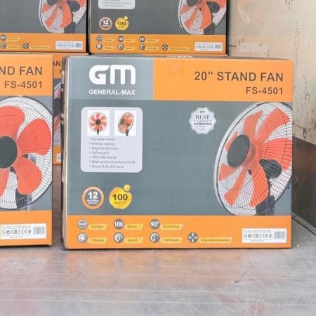 مروحة 20 انش سبعة شفرات GM 100watt FS-4501 مروحة 20 انش سبعة شفرات GM 100watt FS-4501
