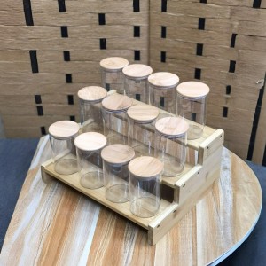 ستاند خشب بامبو 3 درجات للمجلىW78-8