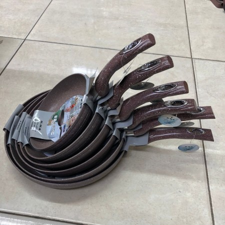 قلاية جرانيت 24 سم من Dokum Tava مع نظام توزيع حرارة