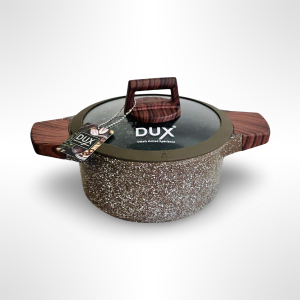 طنجرة جرانيت سكب ثقيل 22 لون بني مع مسكة غطاء زجاجي لون خشبي UC-22CS-BR طنجرة جرانيت سكب ثقيل 22 لون بني مع مسكة غطاء زجاجي لون خشبي UC-22CS-BR