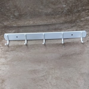 علاقة ملابس قدح للجدار المنيوم ثقيل 5 عين 11113-1