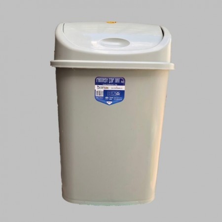 سلة مهملات 47 لتر مع غطاء مروحة Polire