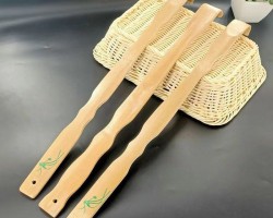 حكاكة ظهر خشب بامبو