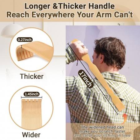 حكاكة ظهر خشب بامبو