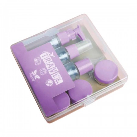 علية مكياج للسفر - للتعبئة 6 قطع علية مكياج للسفر - للتعبئة 6 قطع