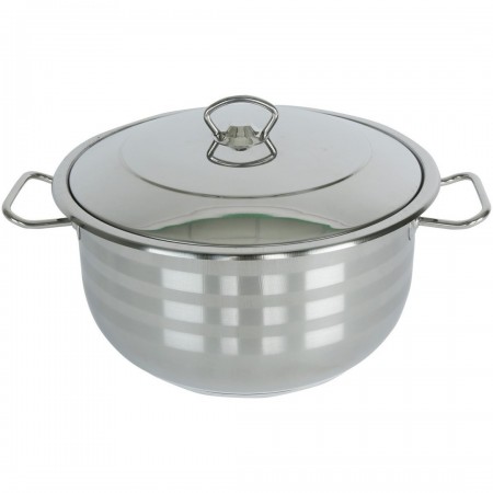 طنجرة Bestinox ستانلس مع غطا حجم 36 سم ZRF-19652 