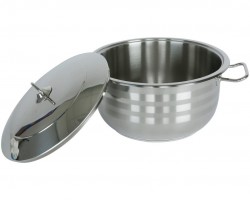 طنجرة Bestinox ستانلس مع غطا حجم 40 سم ZRF-19652 