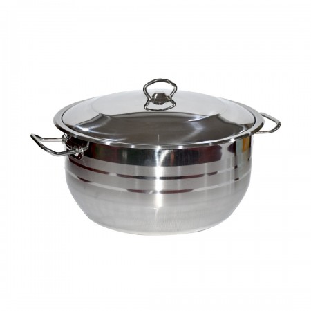 طنجرة Bestinox ستانلس مع غطا حجم 36 سم ZRF-19652 