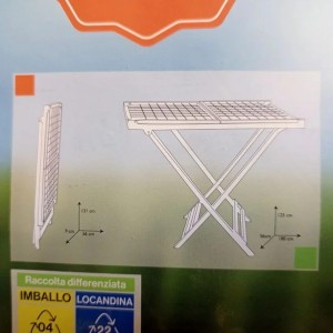 منشر غسيل بلاستيك ايطالي لون ابيض منشر غسيل بلاستيك ايطالي لون ابيض