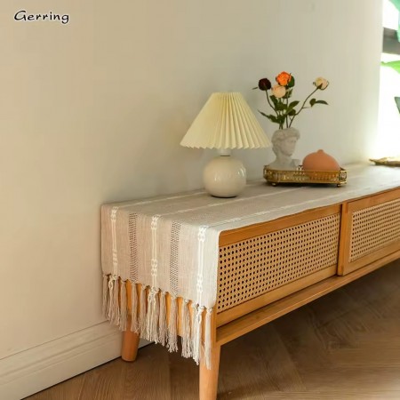 شرشف بيرو خيش وسط سادة اشكال 30 × 180