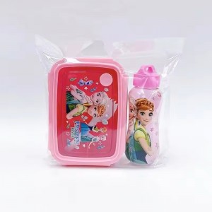 طبروير لانش بوكس طبقتين ضغط مع مطرة ماء