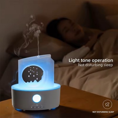 مبخره الكترونيه بخار هدوء القمر SilentMoon AROMA اسود