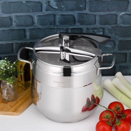 طنجرة ضغط جاك 13 لتر صناعة تركية وزن ثقيل VIVALDI G377