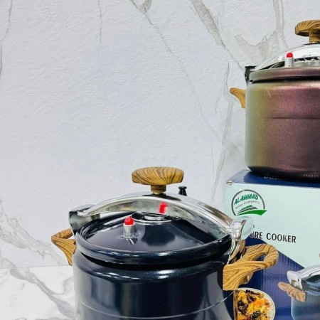 طنجرة ضغط جرانيت 10 لتر لميع كحلي WNX803-10