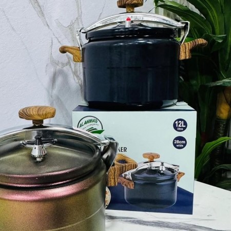 طنجرة ضغط جرانيت 10 لتر لميع كحلي WNX803-10