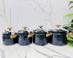 طنجرة ضغط جرانيت 10 لتر لميع كحلي WNX803-10