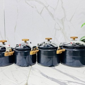 طنجرة ضغط جرانيت 10 لتر لميع كحلي WNX803-10 طنجرة ضغط جرانيت 10 لتر لميع كحلي WNX803-10