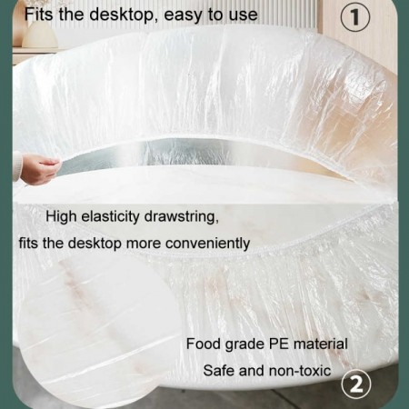 كيس غطى طاولة سفرة صغير 120 سم استخدام مرة واحدة 10 قطع كيس غطى طاولة سفرة صغير 120 سم استخدام مرة واحدة 10 قطع