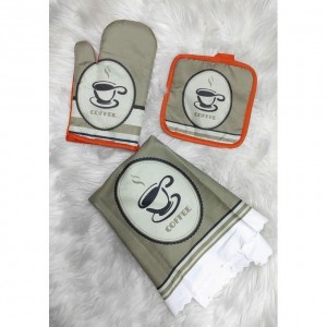 طقم مساكه مع كف وبشكير 3 قطع