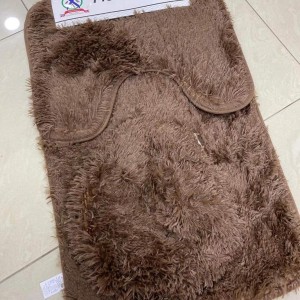 طقم دعسات حمام ريش / شعر نافر بارضية لاصقة 3 قطع طقم دعسات حمام ريش / شعر نافر بارضية لاصقة 3 قطع