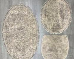 طقم حمام ملوكي قطن بشكير 3 قطع طقم حمام ملوكي قطن بشكير 3 قطع