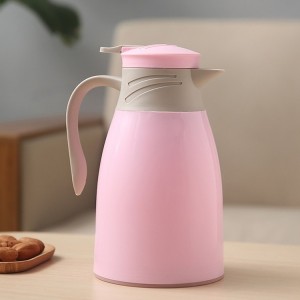 ثيرموس قهوة ملون مع كبسة ويد بلاستيك سخان/قمقم دلة ثيرموس قهوة ملون مع كبسة ويد بلاستيك سخان/قمقم دلة