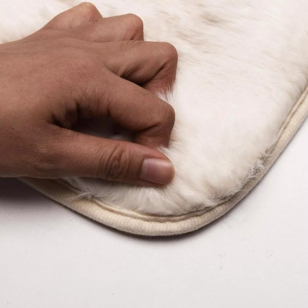 دعسة فروة ارنب نافر بابلز 70 × 120  لون زهري