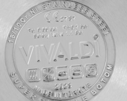 طنجرة ضغط جاك 13 لتر صناعة تركية وزن ثقيل VIVALDI G377