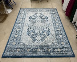 سجاد اسطنبول خيط مايكرو ثقيل مقاس 160 × 220 ازرق رسمة مصحف سجاد اسطنبول خيط مايكرو ثقيل مقاس 160 × 220 ازرق رسمة مصحف