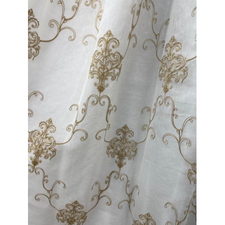 ستائر شام لون ذهبي