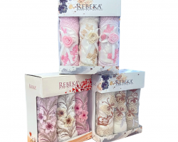 طقم بشاكير مطبخ كرتونه REBEKA 3 قطع مقاس 30 × 50 سم طقم بشاكير مطبخ كرتونه REBEKA 3 قطع مقاس 30 × 50 سم