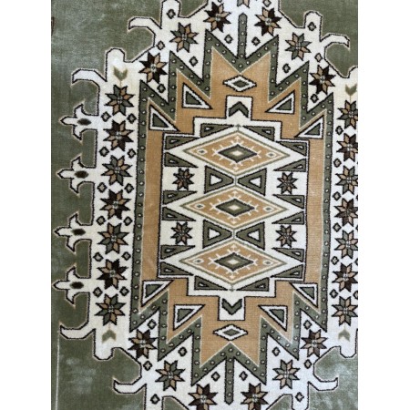 سجاد حرير مقاس 220 × 310 لون اخضر سداسي HARER سجاد حرير مقاس 220 × 310 لون اخضر سداسي HARER