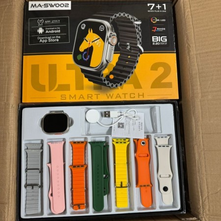 ساعة يد الكترونية 7+1 سمارتMA-SWOO2 Android ساعة يد الكترونية 7+1 سمارتMA-SWOO2 Android
