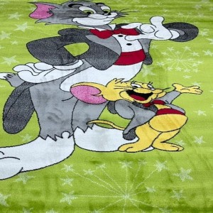 سجاد مطبع رسومات مقاس 140 × 200 العاب توم وجيري اخضر سجاد مطبع رسومات مقاس 140 × 200 العاب توم وجيري اخضر